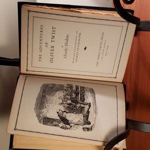 Charles Dickens Oliver Twist with Cruickshank Plates